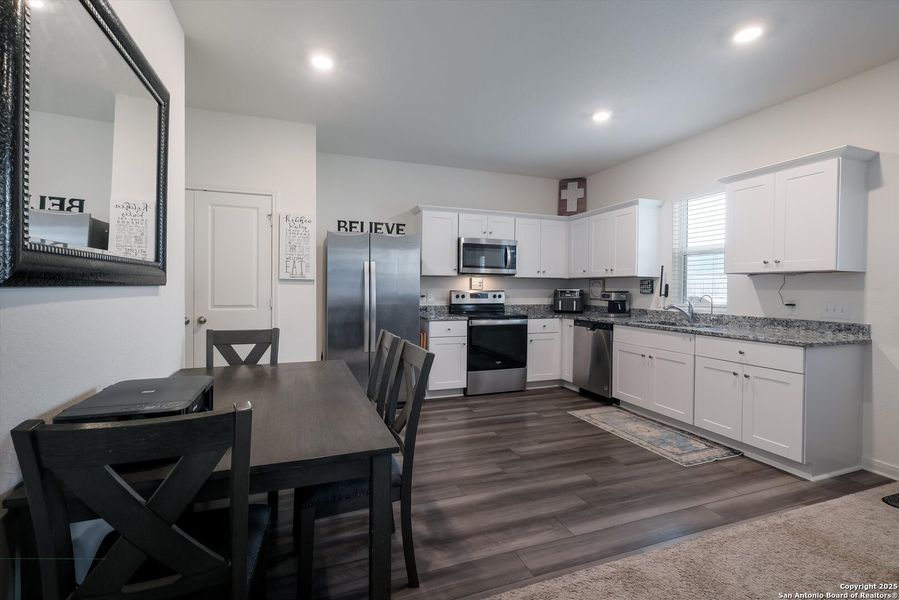 Furnished interior view inside a new home in Trails at Culebra, San Antonio (Image 16). Furnished interior view inside a new home in Trails at Culebra, San Antonio (Image 16).