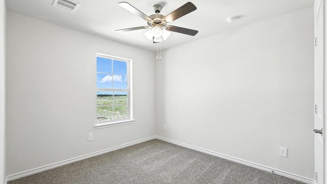 Representative unfurnished interior of a home built from the Estes by D.R. Horton in Madera, Royse City (Image 28). Representative unfurnished interior of a home built from the Estes by D.R. Horton in Madera, Royse City (Image 28).