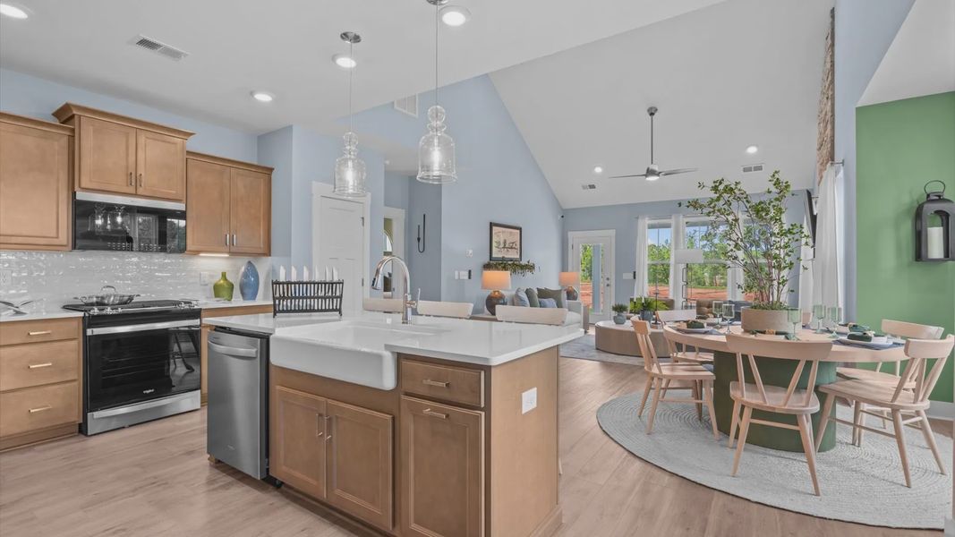 Furnished interior view inside a new home in Silo Ridge, Anderson (Image 4).