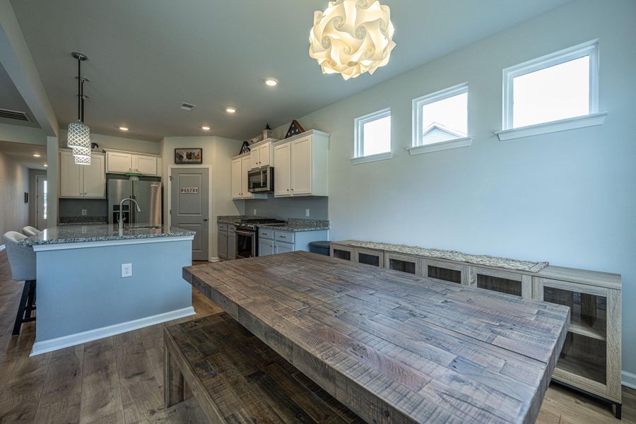Furnished interior view inside a new home in French Quarter Creek, Huger (Image 17).