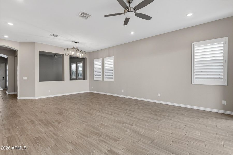 9) GREAT ROOM TO DINING