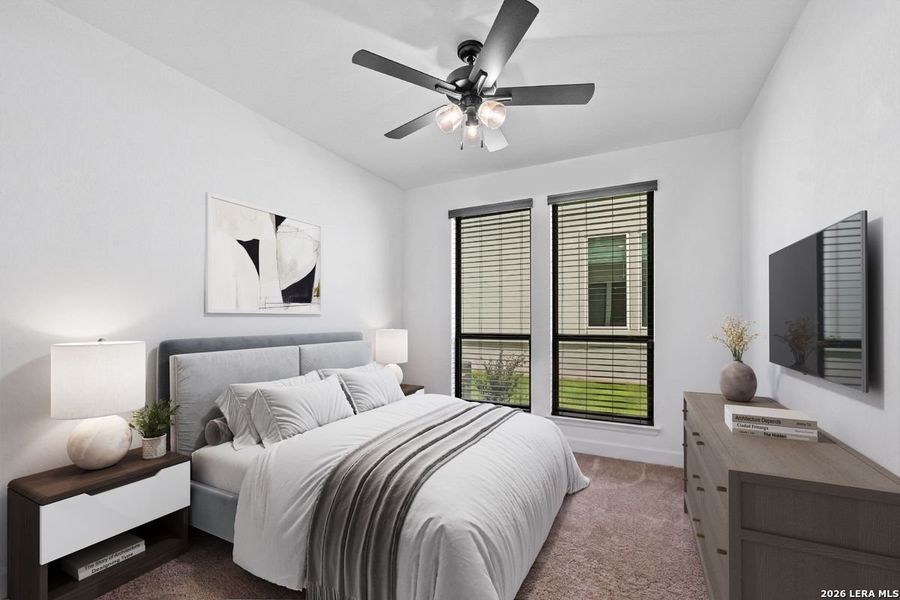 Furnished interior view inside a new home in Esperanza, Boerne (Image 30).