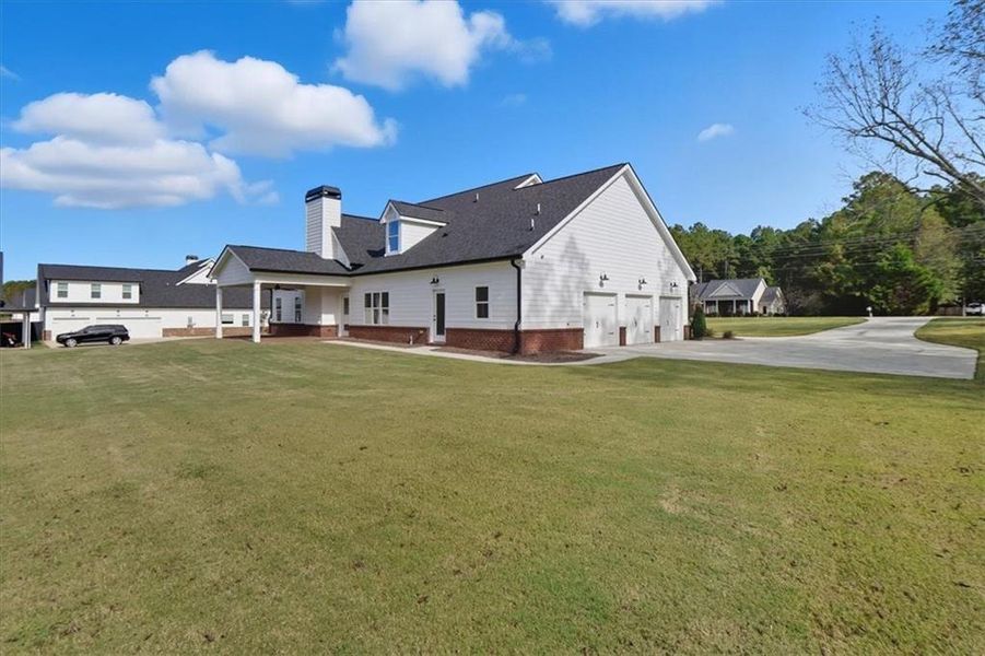 Exterior details and patio area of a home in , Monroe (Image 29). Exterior details and patio area of a home in , Monroe (Image 29).