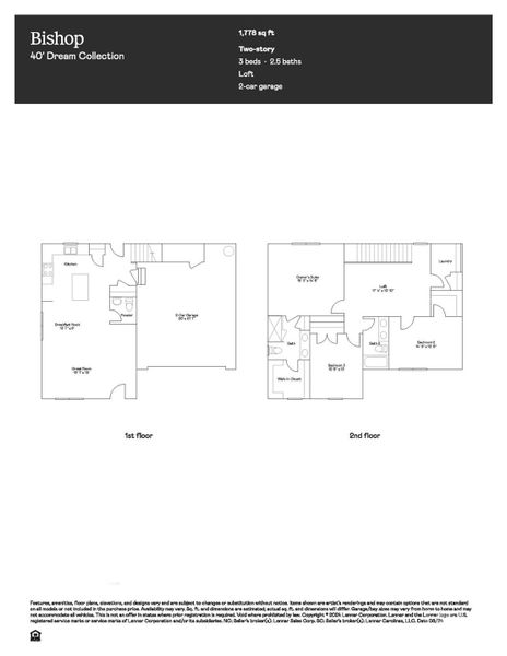 Bishop Floorplan