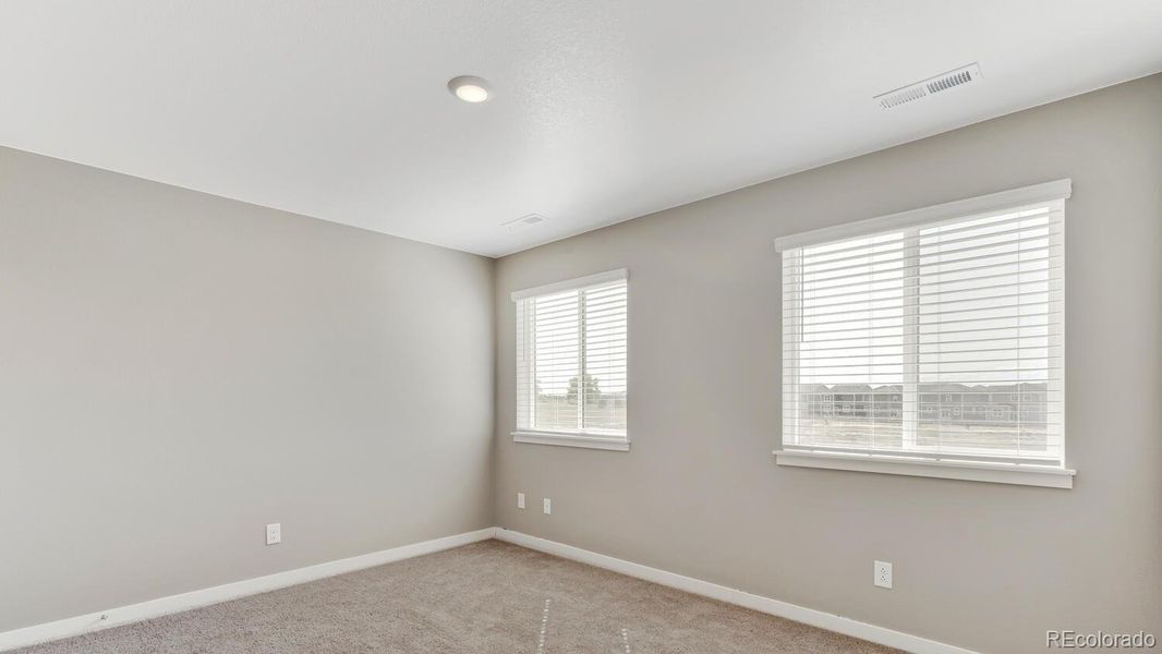 Spacious, unfurnished interior of a new home in The Ridge at Lorson Ranch, Colorado Springs (Image 16). Spacious, unfurnished interior of a new home in The Ridge at Lorson Ranch, Colorado Springs (Image 16).