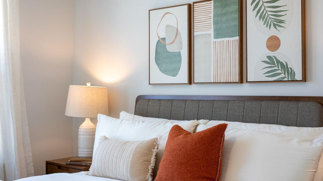 Furnished interior view inside a new home in Marion Village, Santee (Image 19).