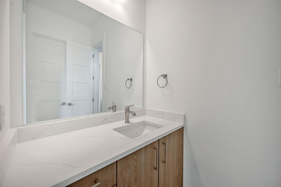 Bathroom with vanity Bathroom with vanity