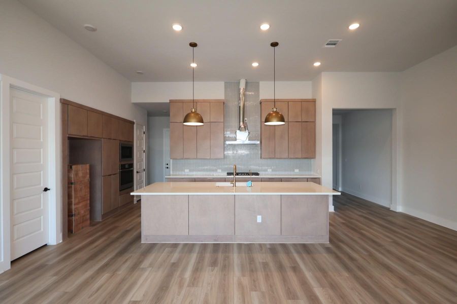 Furnished interior view inside a new home in Lariat, Liberty Hill (Image 4).