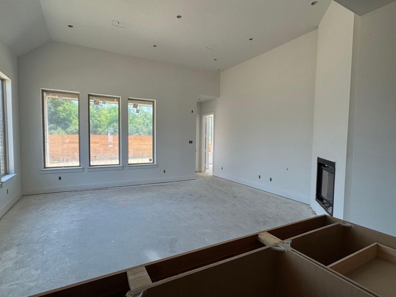 In-progress construction of a new home in Legacy, League City, TX (Image 21).