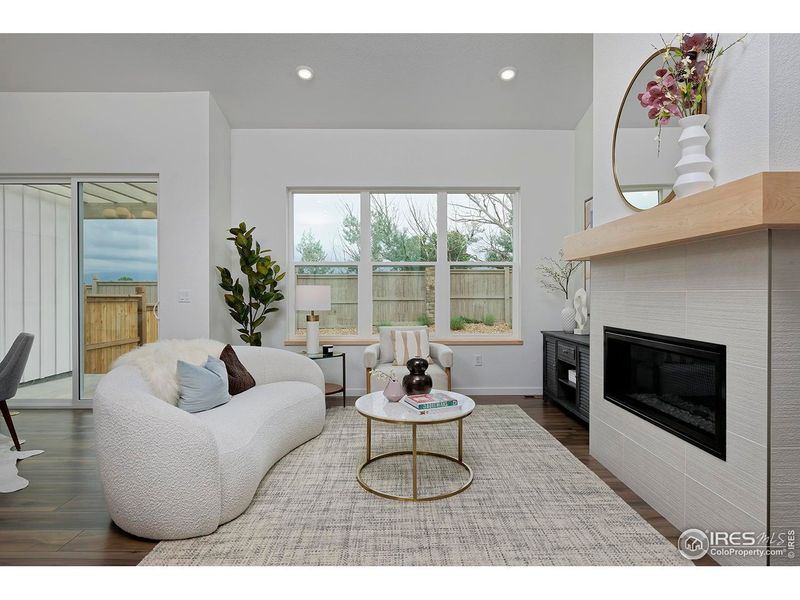 Furnished interior view inside a new home in West Grange, Longmont (Image 15). Furnished interior view inside a new home in West Grange, Longmont (Image 15).