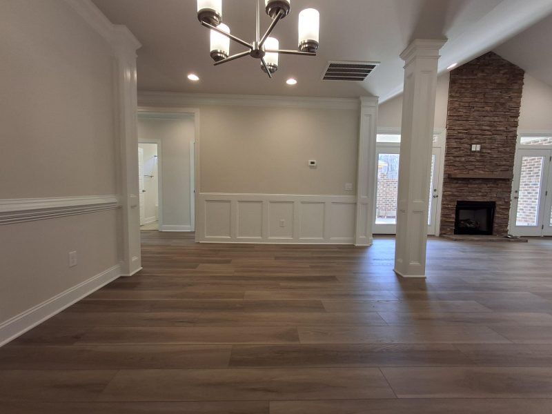 Spacious, unfurnished interior of a new home in Weybridge, Burlington (Image 21). Spacious, unfurnished interior of a new home in Weybridge, Burlington (Image 21).