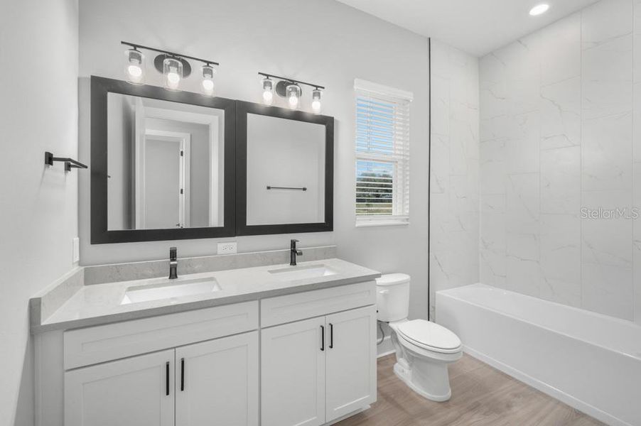 Furnished interior view inside a new home in , Fruitland Park (Image 9).