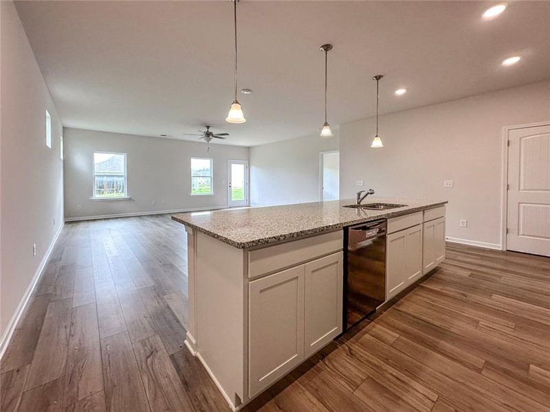 Furnished interior view inside a new home in Glen at Cave Springs, Douglasville (Image 5).