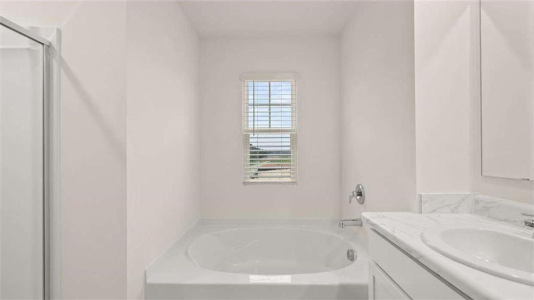 Furnished interior view inside a new home in Poplar Preserve, Newnan (Image 5).