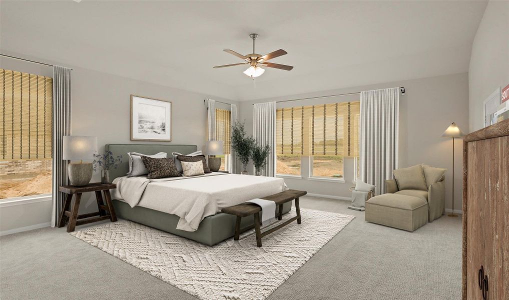 Spacious primary suite (*Photo not of actual home and used for illustration purposes only.) Spacious primary suite (*Photo not of actual home and used for illustration purposes only.)