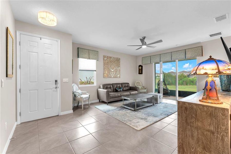 Furnished interior view inside a new home in , Wesley Chapel (Image 11). Furnished interior view inside a new home in , Wesley Chapel (Image 11).