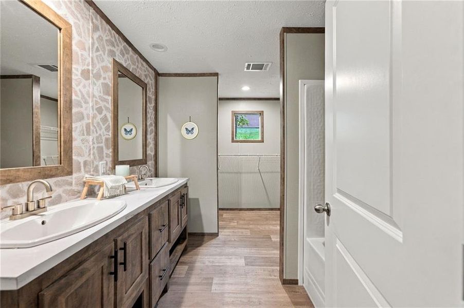 Furnished interior view inside a new home in , Clarkesville (Image 15).