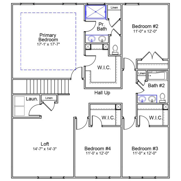 2D floor plan layout of this home in Cambridge Reserve, Angier, NC (Image 3). 2D floor plan layout of this home in Cambridge Reserve, Angier, NC (Image 3).