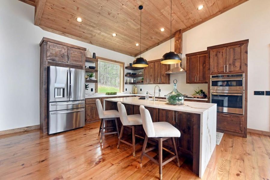Furnished interior view inside a new home in , Blue Ridge (Image 33). Furnished interior view inside a new home in , Blue Ridge (Image 33).