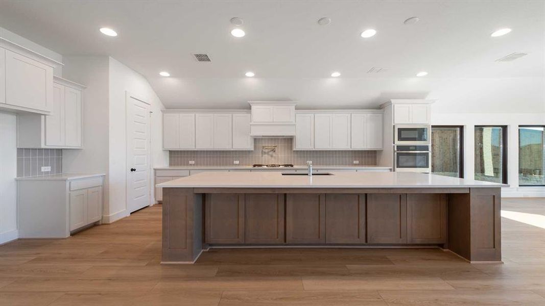 Furnished interior view inside a new home in Talon Hills 60'/70', Fort Worth (Image 11).