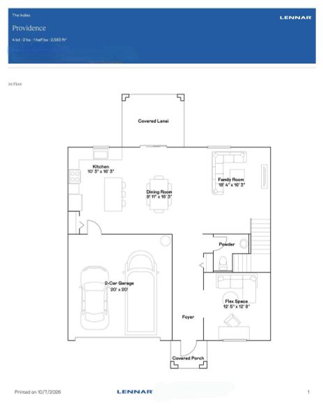 Providence Floor Plan_1st Floor