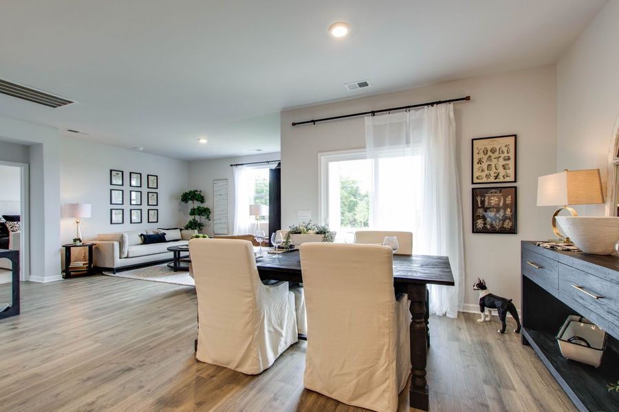 Representative furnished interior of a home built from the CALI by D.R. Horton in Hartmann Crossing, Lebanon (Image 11).