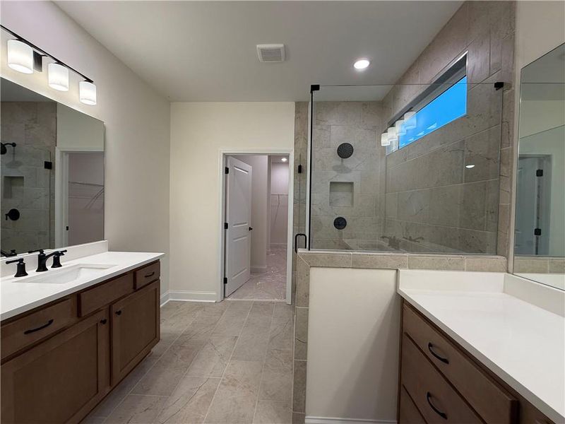 Furnished interior view inside a new home in , Hiram (Image 10).