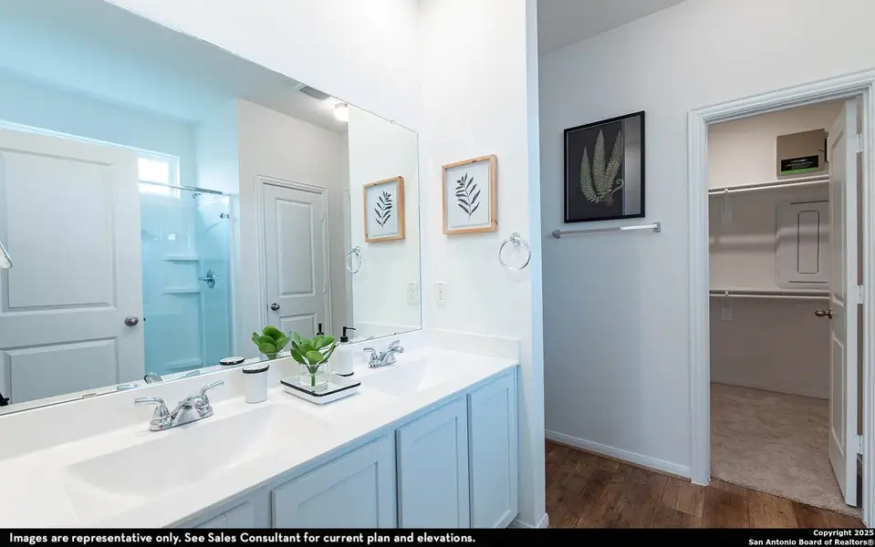 Furnished interior view inside a new home in Garden Grove, San Antonio (Image 11). Furnished interior view inside a new home in Garden Grove, San Antonio (Image 11).
