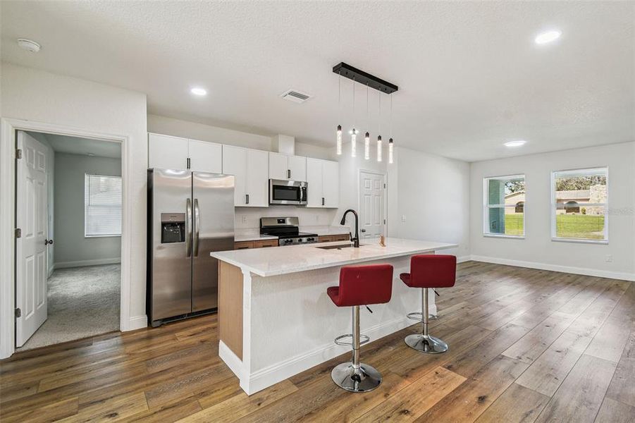 Furnished interior view inside a new home in , Spring Hill (Image 5). Furnished interior view inside a new home in , Spring Hill (Image 5).