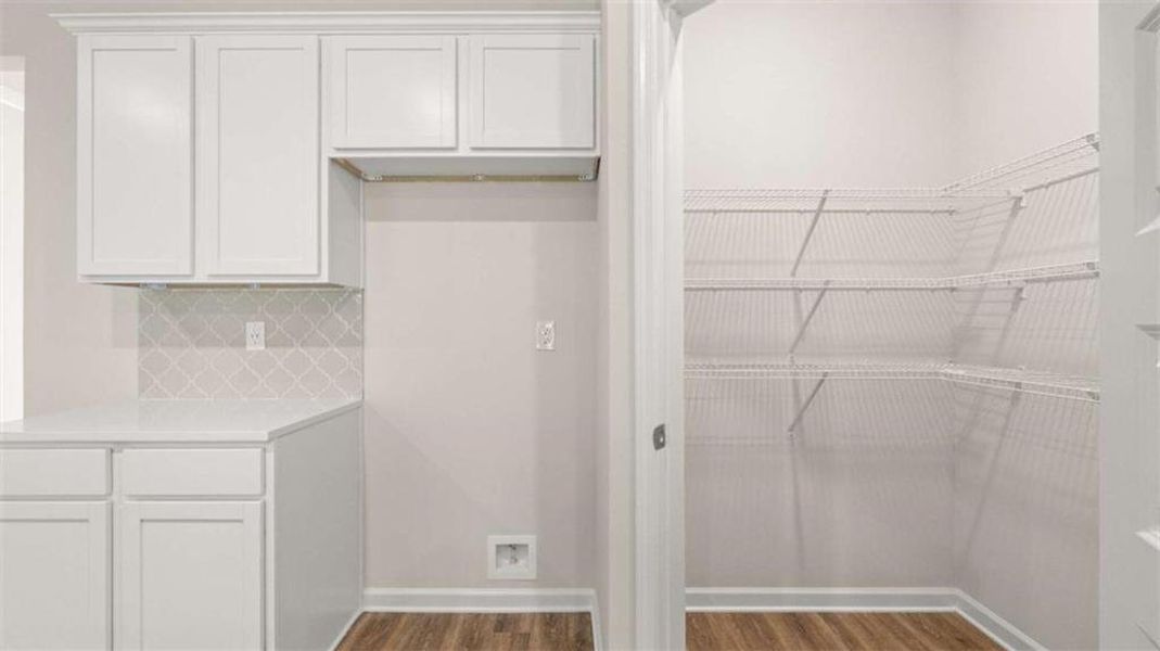 Furnished interior view inside a new home in Independence, Loganville (Image 7). Furnished interior view inside a new home in Independence, Loganville (Image 7).