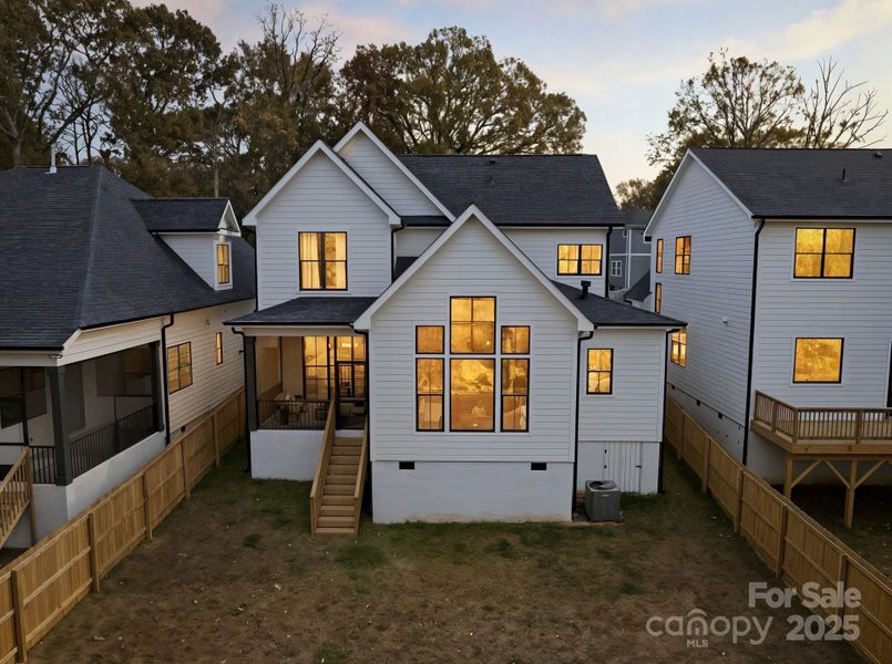 Exterior details and patio area of a home in , Charlotte (Image 4).