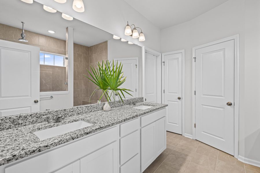 Furnished interior view inside a new home in , Charleston (Image 11).