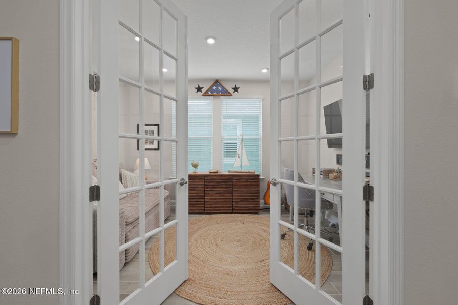 Furnished interior view inside a new home in RiverTown, St. Johns (Image 31).