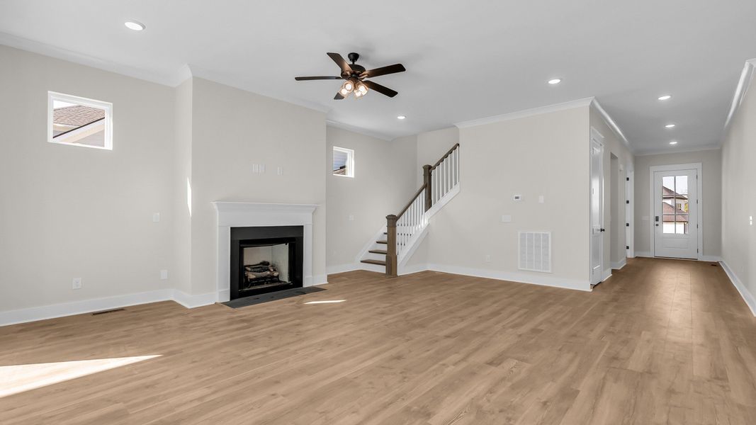 Furnished interior view inside a new home in Richvale Estates, Fairview (Image 11).