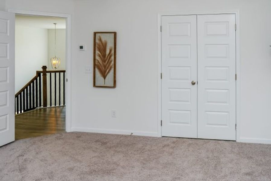 Representative unfurnished interior of a home built from the Graham by Piedmont Residential in Hampton Ridge, Jefferson (Image 25).