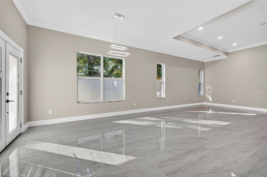 Spacious, unfurnished interior of a new home in , Tampa (Image 29). Spacious, unfurnished interior of a new home in , Tampa (Image 29).