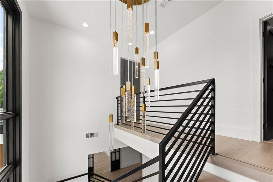 Furnished interior view inside a new home in , Hartwell (Image 41).