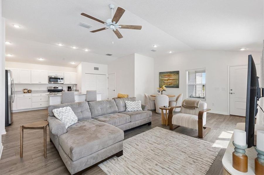 Furnished interior view inside a new home in , The Villages (Image 12). Furnished interior view inside a new home in , The Villages (Image 12).