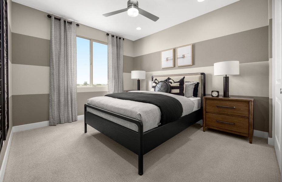 Representative furnished interior of a home built from the Prato by Pulte Homes in Upper Canyon, Phoenix (Image 17).