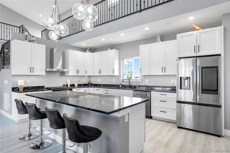 Furnished interior view inside a new home in , Byers (Image 29).