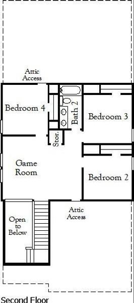 2D floor plan layout of this home in Westridge Cove, Conroe, TX (Image 2). 2D floor plan layout of this home in Westridge Cove, Conroe, TX (Image 2).