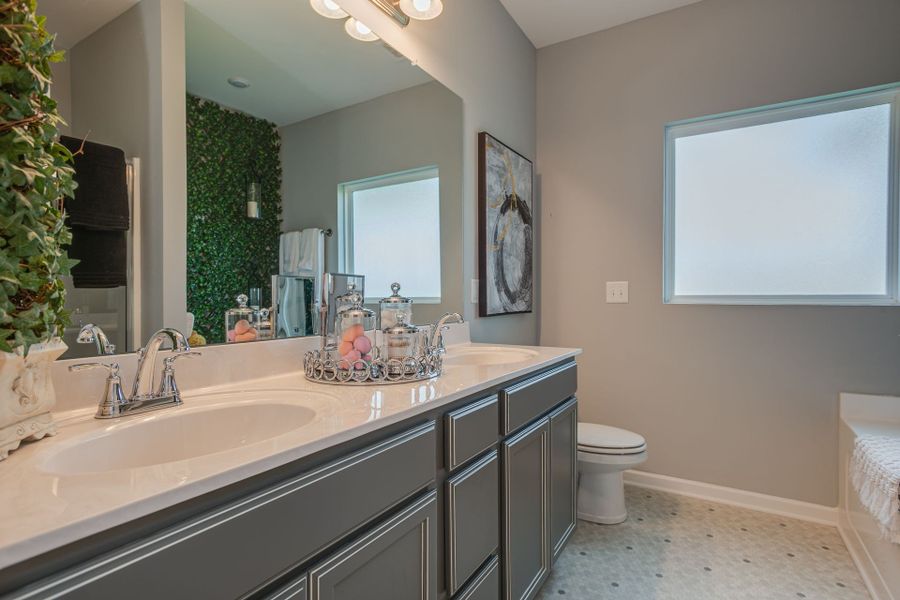 Furnished interior view inside a new home in Wheatfield, Shelbyville (Image 13).