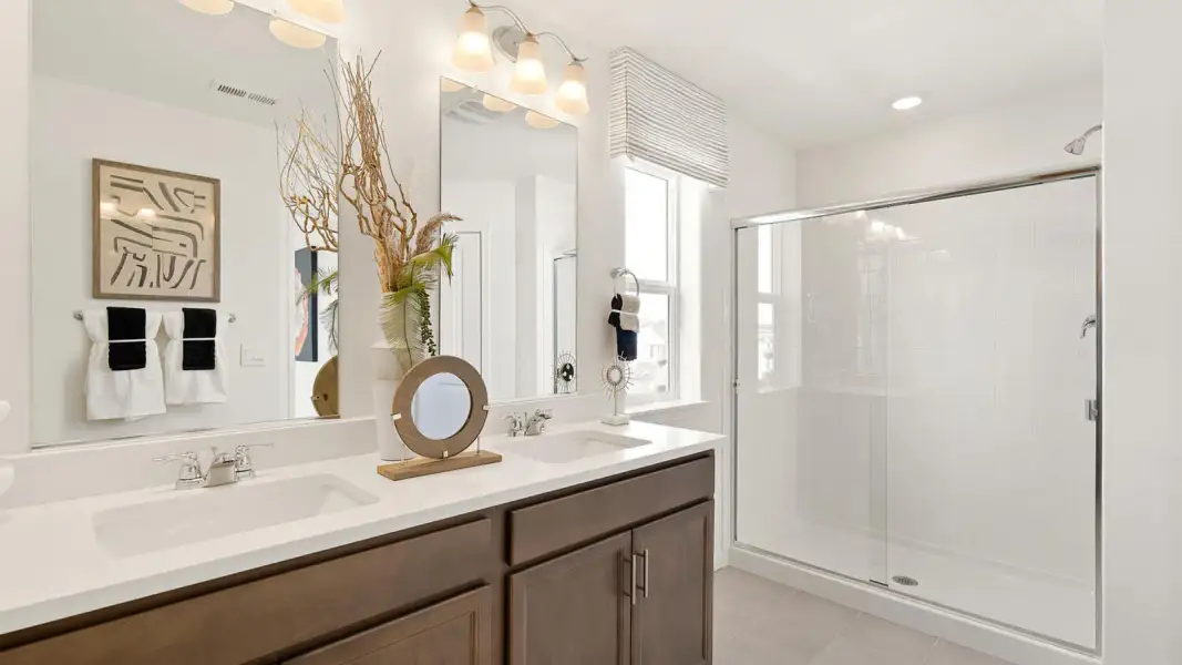 Furnished interior view inside a new home in Jackson Creek, Monument (Image 21).