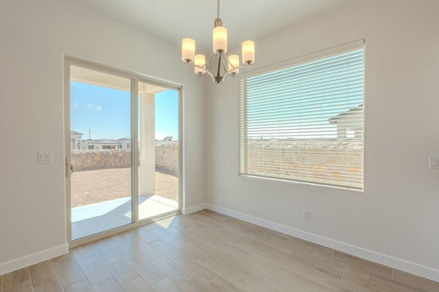 Spacious, unfurnished interior of a new home in Emerald Estates, El Paso (Image 17).