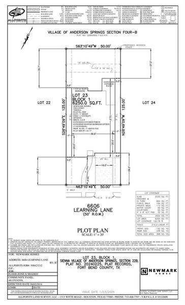 2D floor plan layout of this home in Sienna Village of Anderson Springs 50', Missouri City, TX (Image 4). 2D floor plan layout of this home in Sienna Village of Anderson Springs 50', Missouri City, TX (Image 4).