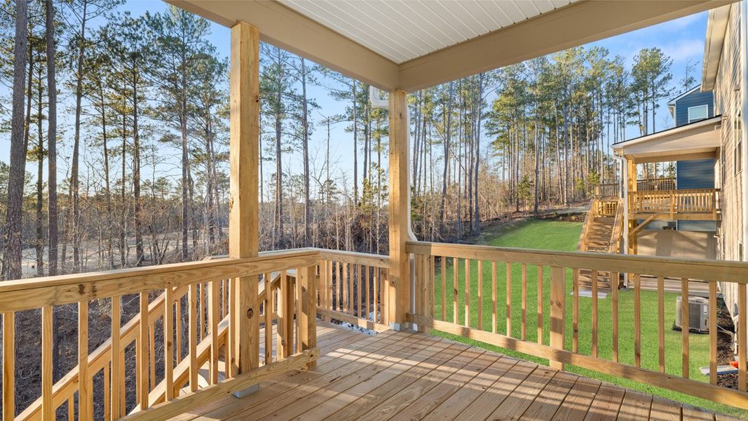 Furnished interior view inside a new home in Southwind Village, Evans (Image 7).