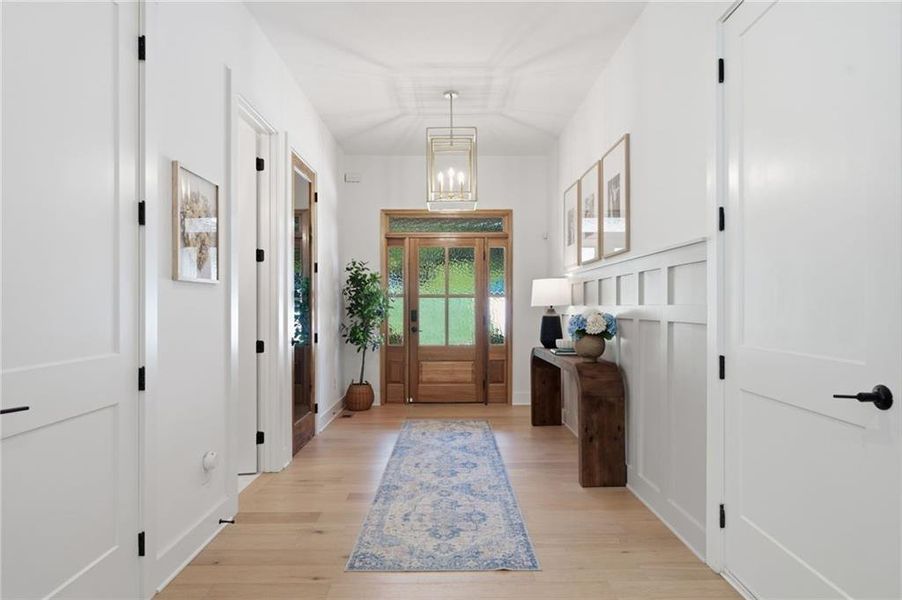 Furnished interior view inside a new home in , Cumming (Image 19).