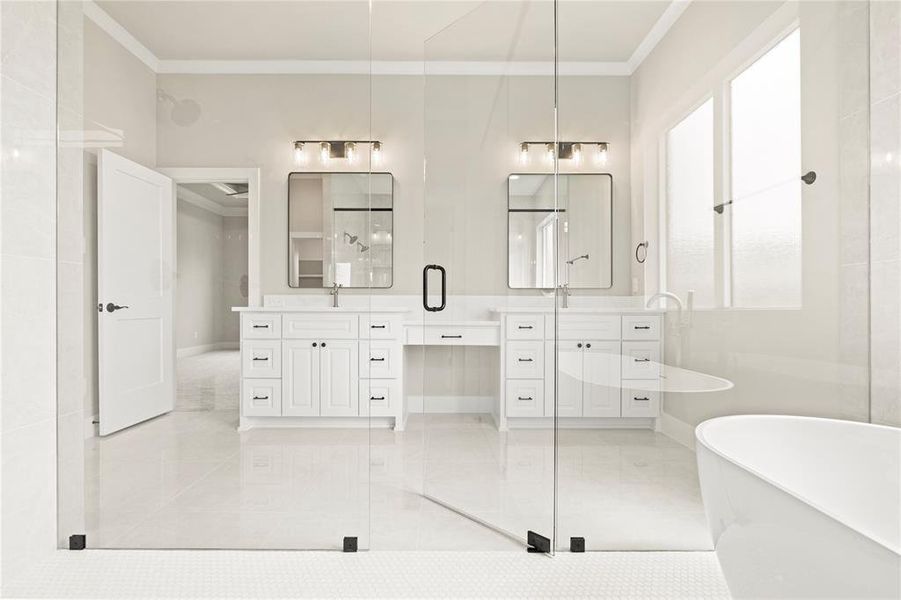 Furnished interior view inside a new home in Vintage Oaks, Weatherford (Image 15). Furnished interior view inside a new home in Vintage Oaks, Weatherford (Image 15).