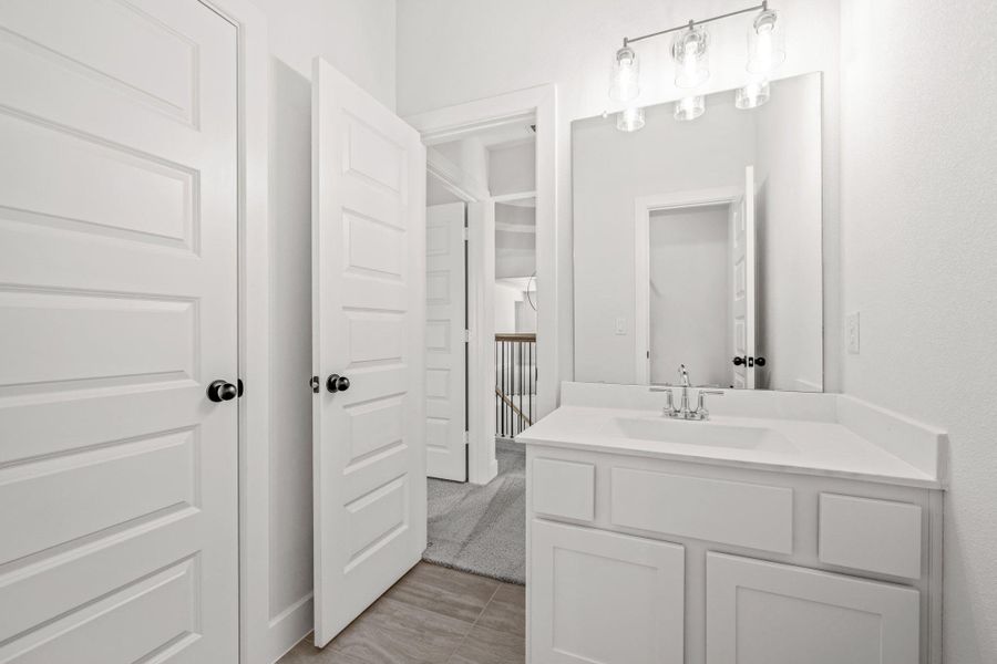 Furnished interior view inside a new home in Santa Rita Ranch, Liberty Hill (Image 5).