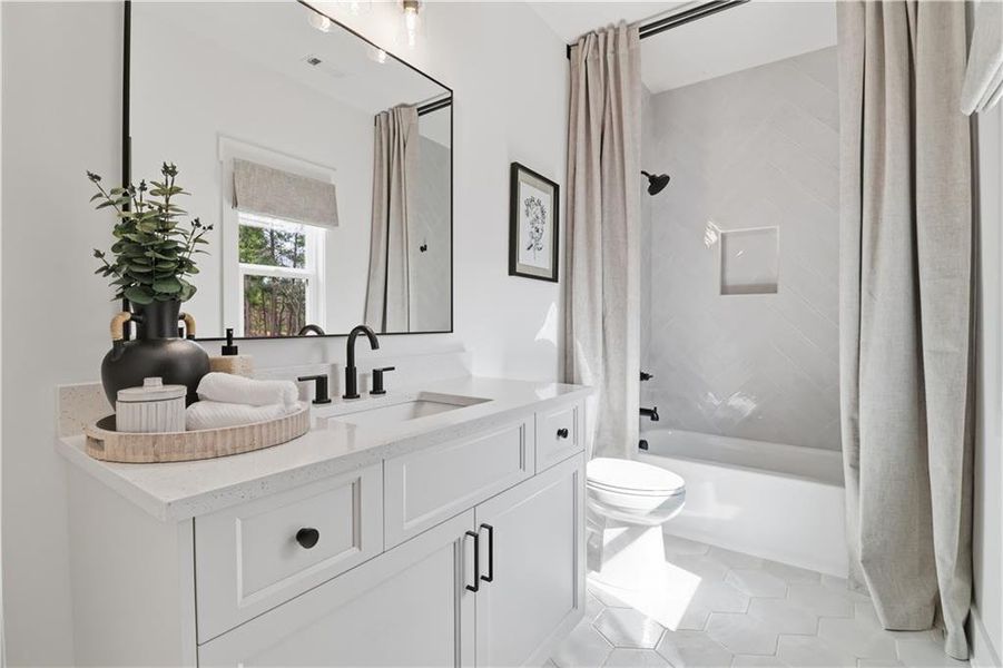 Furnished interior view inside a new home in , Woodstock (Image 30).